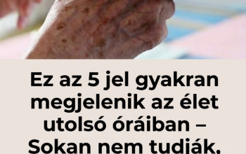 Ez az 5 jel gyakran megjelenik az élet utolsó óráiban – Sokan nem tudják, mit jelentenek