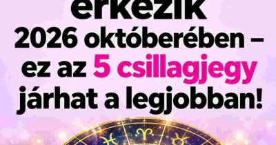 Brutális pénzenergia érkezik októberben – 5 csillagjegy járhat a legjobban